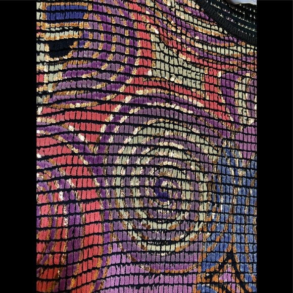 Vintage 11/26/1973 EXCLUSIVE by Emilio Rossi blouse size M - Picture 4 of 12